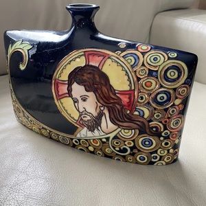 Adeline Fine Porcelain Vase Decor Jesus Colorful(Porcellana Fine)